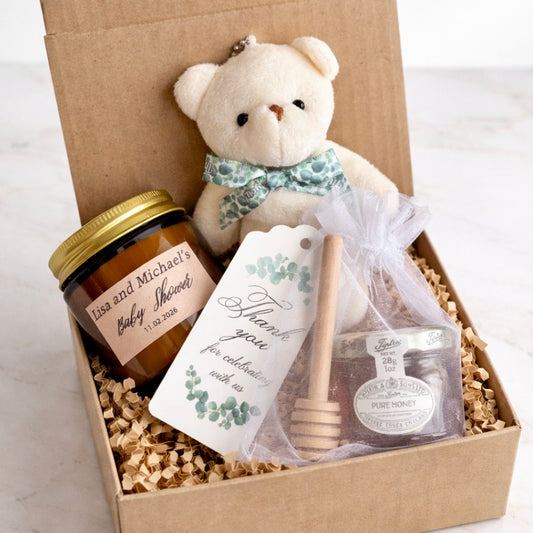 Teddy Bear & Honey Gift Box