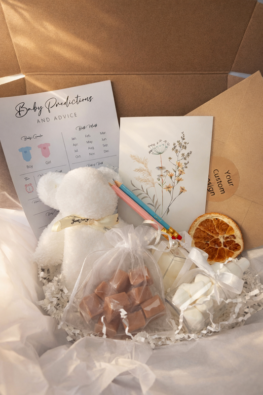 Gender Reveal Favor Boxes for Guests