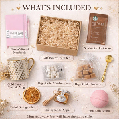 Premium Gift Box with Mug and Notebook