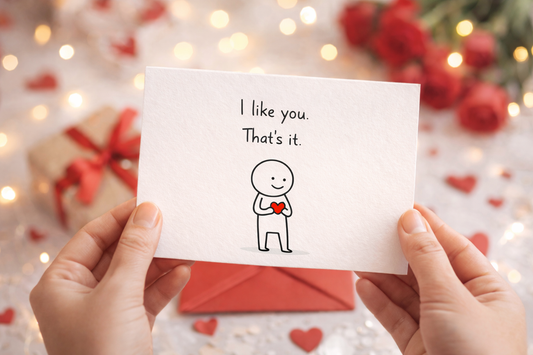 I like you.That's it.