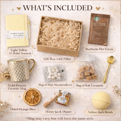Premium Gift Box with Mug and Notebook