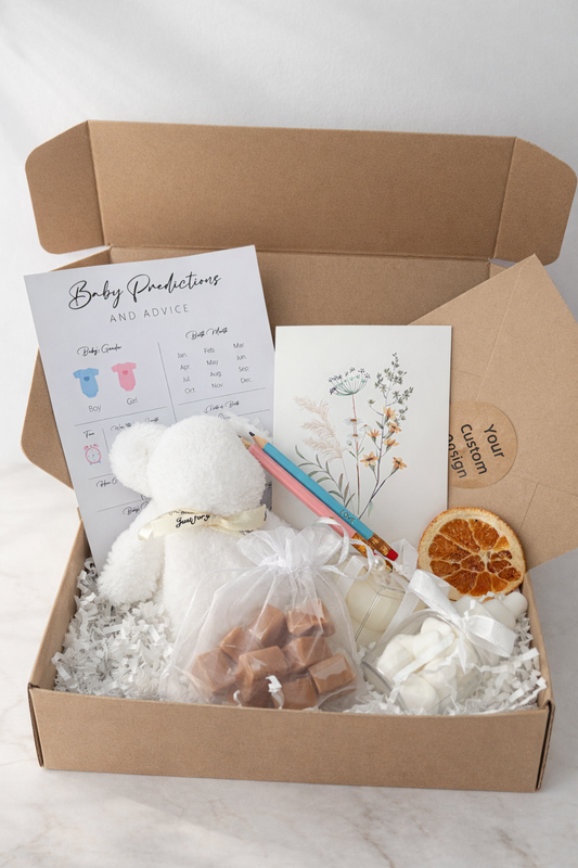 Gender Reveal Favor Boxes for Guests | Neutral