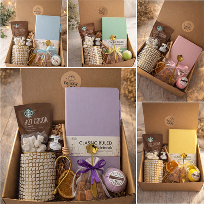 Premium Gift Box with Mug and Notebook