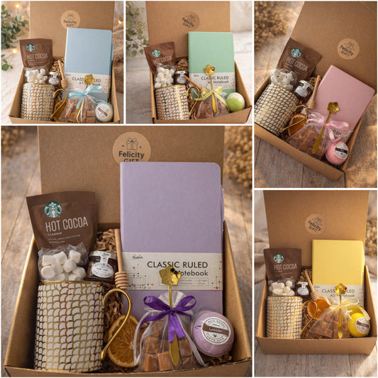 Premium Gift Box with Mug and Notebook