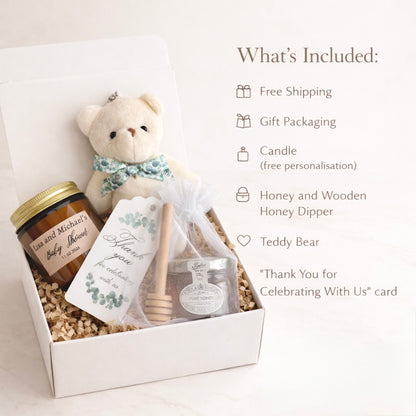 Teddy Bear & Honey Gift Box